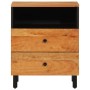 Mesita de noche madera maciza de acacia 50x33x60 cm de , Mesitas de noche - Ref: Foro24-356865, Precio: 65,95 €, Descuento: %