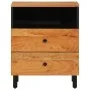 Mesita de noche madera maciza de acacia 50x33x60 cm de , Mesitas de noche - Ref: Foro24-356865, Precio: 65,30 €, Descuento: %