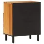 Mesita de noche madera maciza de acacia 50x33x60 cm de , Mesitas de noche - Ref: Foro24-356865, Precio: 65,30 €, Descuento: %