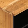 Mueble de TV madera maciza de acacia 100x33x46 cm de , Muebles TV - Ref: Foro24-356871, Precio: 69,20 €, Descuento: %
