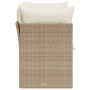 Sofá de jardín con cojines de 2 plazas ratán sintético beige de , Sofás de exterior - Ref: Foro24-366052, Precio: 165,26 €, D...