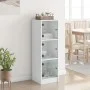 Aparador con puertas de vidrio blanco 35x37x109 cm de , Aparadores - Ref: Foro24-836385, Precio: 69,55 €, Descuento: %
