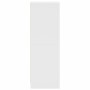 Aparador con puertas de vidrio blanco 35x37x109 cm de , Aparadores - Ref: Foro24-836385, Precio: 70,69 €, Descuento: %