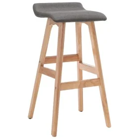 Dunkelgrauer Küchenhocker aus Stoff von vidaXL, Küchenhocker - Ref: Foro24-249574, Preis: 80,27 €, Rabatt: %