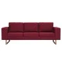 3-seater sofa in red wine-colored fabric by vidaXL, Sofas - Ref: Foro24-281394, Price: 391,87 €, Discount: %