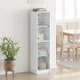 Aparador con puertas de vidrio blanco 35x37x142 cm de , Aparadores - Ref: Foro24-836434, Precio: 101,04 €, Descuento: %