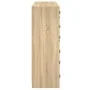 Shelf with oak Sonoma wood doors 136x37x109 cm by , Bookcases and shelves - Ref: Foro24-3206512, Price: 222,05 €, Discount: %