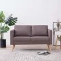 Sofá de 2 plazas de tela color gris taupe by vidaXL, Sofas - Ref: Foro24-281365, Price: 250,71 €, Discount: %