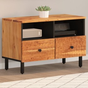 Mueble de TV madera maciza de acacia 70x33x46 cm de , Muebles TV - Ref: Foro24-356856, Precio: 65,04 €, Descuento: %