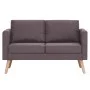 Sofá de 2 plazas de tela color gris taupe by vidaXL, Sofas - Ref: Foro24-281365, Price: 250,71 €, Discount: %