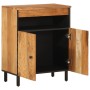 Armario auxiliar madera maciza de acacia 60x33x75 cm de , Aparadores - Ref: Foro24-356880, Precio: 114,79 €, Descuento: %