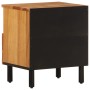 Mesita de noche de madera maciza de acacia 40x33x46 cm de , Mesitas de noche - Ref: Foro24-356861, Precio: 47,71 €, Descuento: %