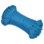 Cuerda de trabajo polipropileno azul 3 mm 50 m de , Sogas y cuerdas metálicas - Ref: Foro24-152958, Precio: 12,11 €, Descuent...
