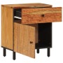 Mesita de noche madera maciza de acacia 50x33x60 cm de , Mesitas de noche - Ref: Foro24-356863, Precio: 66,01 €, Descuento: %