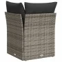 Sofá de esquina de jardín con cojines ratán sintético gris by , Outdoor sofas - Ref: Foro24-366113, Price: 79,56 €, Discount: %