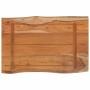 Tablero de mesa rectangular acacia borde vivo 60x40x2,5 cm de , Tableros para mesas - Ref: Foro24-370608, Precio: 51,64 €, De...