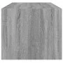 Mesa de centro con puertas de vidrio gris Sonoma 102x50x42 cm de , Mesas de centro - Ref: Foro24-836418, Precio: 80,16 €, Des...