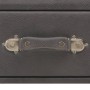 Mesa de centro de cuero sintético gris 80x40x46 cm de vidaXL, Mesas de centro - Ref: Foro24-247545, Precio: 73,46 €, Descuent...