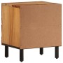 Mesita de noche de madera maciza de acacia 40x33x46 cm de , Mesitas de noche - Ref: Foro24-356853, Precio: 64,37 €, Descuento: %