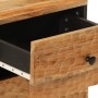 Mesita de noche de madera maciza de acacia 40x33x46 cm de , Mesitas de noche - Ref: Foro24-356853, Precio: 64,37 €, Descuento: %