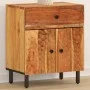 Nachttisch aus massivem Akazienholz, 50 x 33 x 60 cm von , Nachttische - Ref: Foro24-356866, Preis: 63,19 €, Rabatt: %