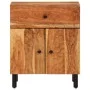 Nachttisch aus massivem Akazienholz, 50 x 33 x 60 cm von , Nachttische - Ref: Foro24-356866, Preis: 63,19 €, Rabatt: %