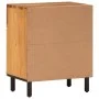 Nachttisch aus massivem Akazienholz, 50 x 33 x 60 cm von , Nachttische - Ref: Foro24-356866, Preis: 63,19 €, Rabatt: %