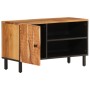 Mueble de TV madera maciza de acacia 80x33x46 cm de , Muebles TV - Ref: Foro24-356870, Precio: 59,36 €, Descuento: %
