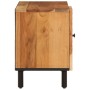 Mueble de TV madera maciza de acacia 80x33x46 cm de , Muebles TV - Ref: Foro24-356870, Precio: 59,36 €, Descuento: %