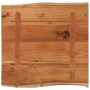 Mesa auxiliar madera maciza acacia borde natural 40x40x2,5 cm de , Mesas auxiliares - Ref: Foro24-370606, Precio: 29,16 €, De...