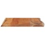 Mesa auxiliar madera maciza acacia borde natural 40x40x2,5 cm de , Mesas auxiliares - Ref: Foro24-370606, Precio: 29,16 €, De...