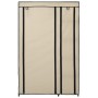 Armarios plegables 2 unidades de tela color crema 110x45x175 cm de vidaXL, Armarios roperos - Ref: Foro24-282424, Precio: 81,...