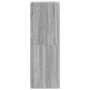 Aparador con puertas de vidrio gris Sonoma 35x37x109 cm de , Aparadores - Ref: Foro24-836390, Precio: 82,53 €, Descuento: %