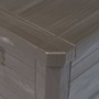 Caja de almacenamiento de jardín 280 L marrón de vidaXL, Cajas de almacenaje para exteriores - Ref: Foro24-45687, Precio: 76,...