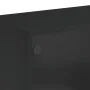 Mesa de centro con puertas de vidrio negra 102x50x42 cm de , Mesas de centro - Ref: Foro24-836414, Precio: 79,07 €, Descuento: %