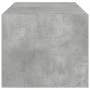 Mesa de centro con puertas de vidrio grs hormigón 102x50x42 cm de , Mesas de centro - Ref: Foro24-836416, Precio: 77,80 €, De...