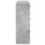 Estantería con puertas madera de ingeniería gris 136x37x109 cm de , Librerías y estanterías - Ref: Foro24-3206513, Precio: 22...