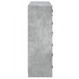 Estantería con puertas madera de ingeniería gris 136x37x109 cm de , Librerías y estanterías - Ref: Foro24-3206513, Precio: 22...
