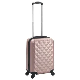 Maleta con ruedas trolley rígida rosa dorado ABS de vidaXL, Maletas - Ref: Foro24-91893, Precio: 69,01 €, Descuento: %