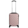 Maleta con ruedas trolley rígida rosa dorado ABS de vidaXL, Maletas - Ref: Foro24-91893, Precio: 60,16 €, Descuento: %