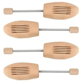 Hormas de zapatos 2 pares madera maciza de loto EU 43-46 de , Hormas y ensanchadores de zapatos - Ref: Foro24-155257, Precio:...