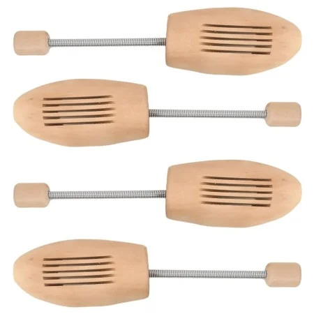 Hormas de zapatos 2 pares madera maciza de loto EU 43-46 de , Hormas y ensanchadores de zapatos - Ref: Foro24-155257, Precio:...
