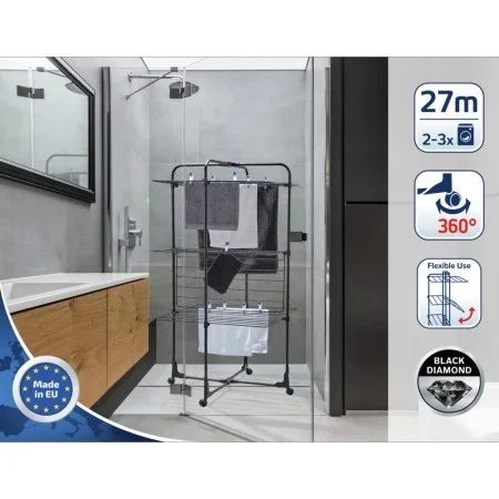 Leifheit Tendedero vertical Classic Tower 270 negro de , Tendederos y perchas - Ref: Foro24-447496, Precio: 78,60 €, Descuent...