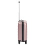 Maleta con ruedas trolley rígida rosa dorado ABS de vidaXL, Maletas - Ref: Foro24-91893, Precio: 60,16 €, Descuento: %