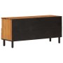 Mueble de TV madera maciza de acacia 100x33x46 cm de , Muebles TV - Ref: Foro24-356873, Precio: 81,31 €, Descuento: %