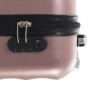 Maleta con ruedas trolley rígida rosa dorado ABS de vidaXL, Maletas - Ref: Foro24-91893, Precio: 60,16 €, Descuento: %