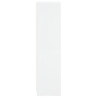 Aparador con puerta de vidrio blanco 35x37x142 cm de , Aparadores - Ref: Foro24-836441, Precio: 74,27 €, Descuento: %