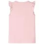 Camiseta infantil de manga volante rosa claro 128 de , Camisetas para niños - Ref: Foro24-10502, Precio: 8,19 €, Descuento: %