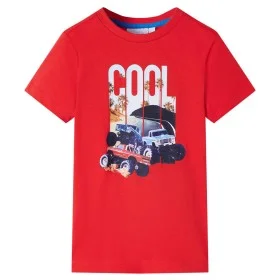 Camiseta infantil rojo 92 de , Camisetas para niños - Ref: Foro24-12539, Precio: 8,24 €, Descuento: %