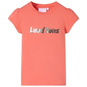 Camiseta infantil de manga casquillo coral 116 de , Camisetas para niños - Ref: Foro24-10646, Precio: 8,12 €, Descuento: %